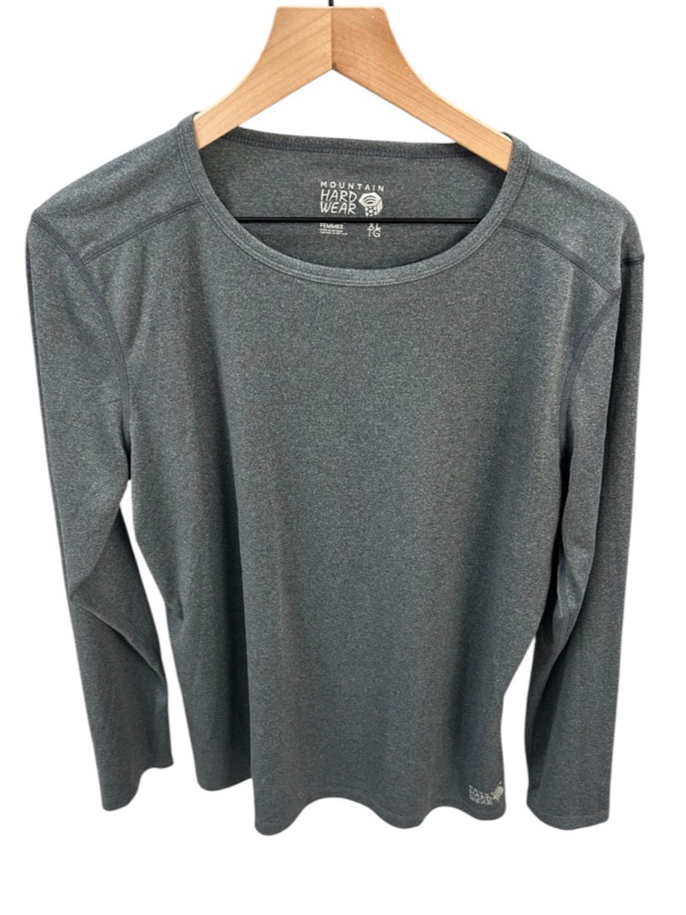 Mountain Hardwear Women’s Long Sleeve Shirt | XL | Gray